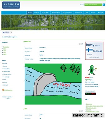 Suomika - bezpłatne lekcje języka fińskiego online