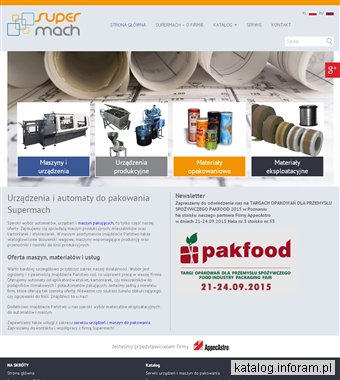 SUPERMACH automaty do pakowania