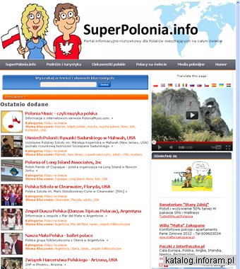 Polonia, podróże, rozrywka