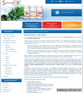 Suplementy diety Calivita