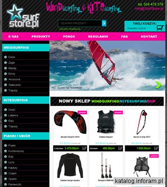 Internetowy sklep sportowy