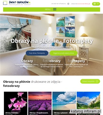 Świat Obrazów - fototapety na ścianę