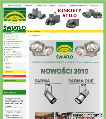 Oświetlenie i artykuły elektryczne