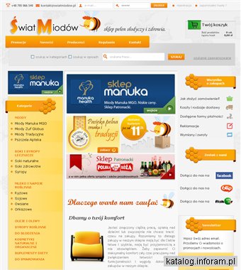 Najwyższej klasy miody firmy Manuka