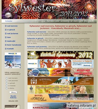 Sylwester nad morzem