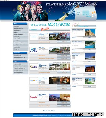 Sylwester nad morzem