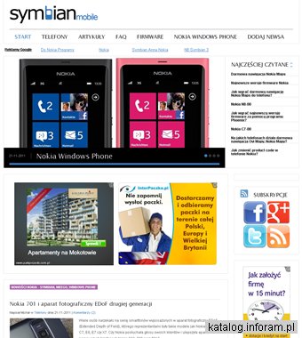 Nokia - telefony i smartfony Symbian, Windows Phone, MeeGo