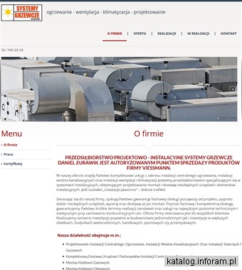 Systemy grzewcze – ogrzewanie, wentylacja, klimatyzacja