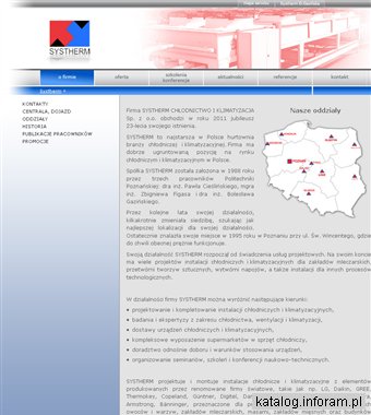 SYSTHERM CHŁODNICTWO i KLIMATYZACJA Sp. z o.o.