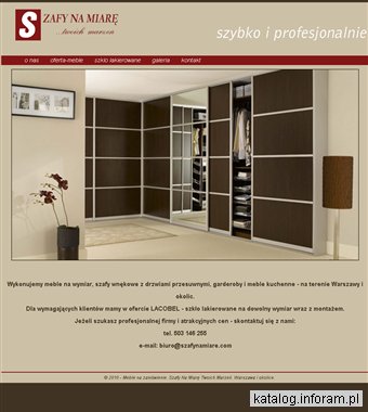 Szafy wnękowe Warszawa