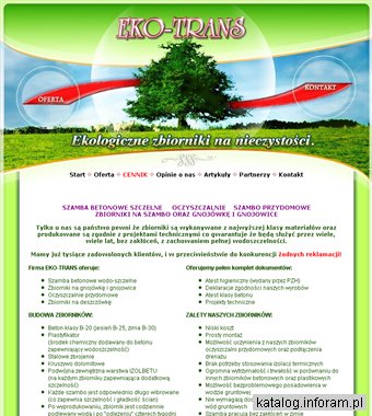 Zbiormiki na szambo ekologiczne