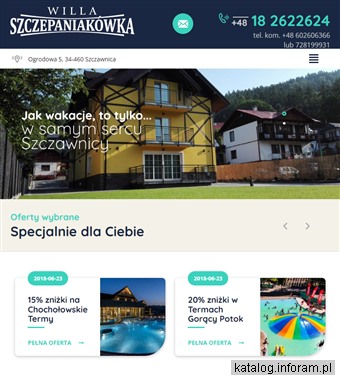 Pieniny noclegi z basenem