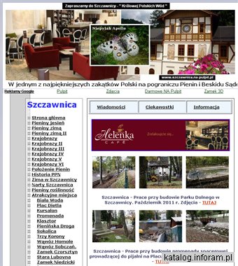 Szczawnica Zdrój - atrakcje turystyczne, galeria