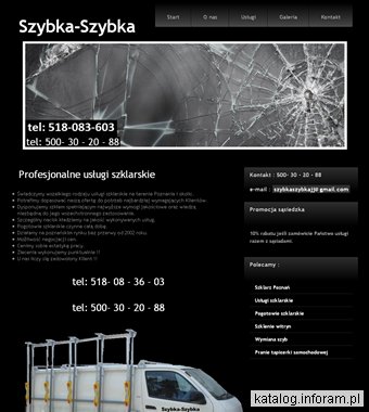 Usługi Szklarskie Szybka-Szybka