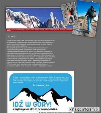 Cerro Torre - usługi przewodników górskich