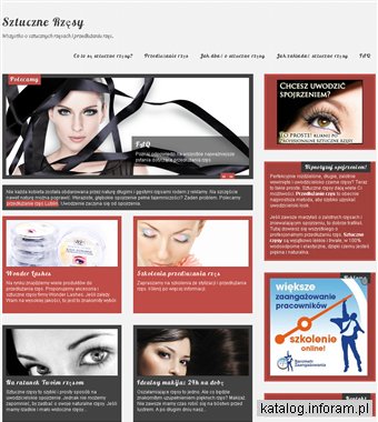 Sztuczne rzęsy - przedłużanie i zagęszczanie rzęs