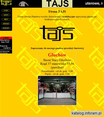 Firma TAJS - najlepsze wyroby dziewiarskie, swetry, hurt