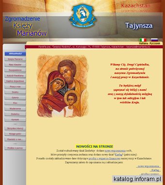 Duszpasterstwo Misyjne Zgromadzenia Księży Marianów w Kazachstanie