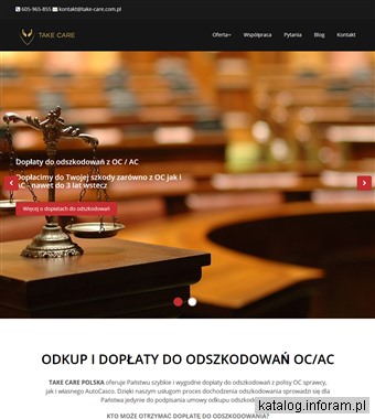 Odkup i dopłata do odszkodowań - Take Care