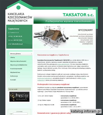 TAKSATOR wycena nieruchomości śląskie