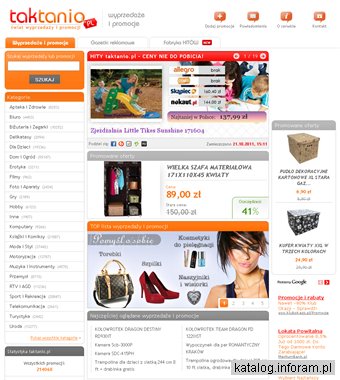 Top promocje i wyprzedaże w sieci. Najlepsza promocja i wyprzedaż dnia