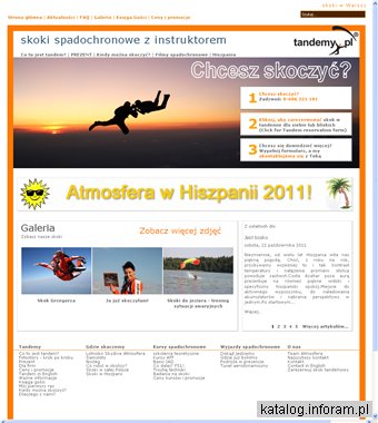 Skoki spadochronowe - Przasnysz