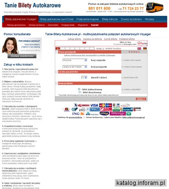 Wyszukiwarka połączeń autokarowych