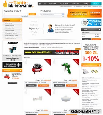 Tanie - Lakierowanie Sklep internetowy