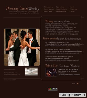 Kurs tańca dla narzeczonych Warszawa