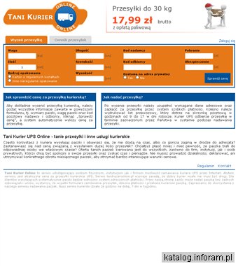 Tani kurier online - tani kurier UPS