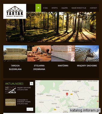 Wiązary dachowe - Tartak