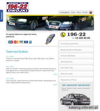 Dwójki Radio-taxi tanie taxi Kraków