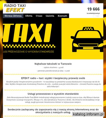 Taxiefekt zakupy na telefon Tarnów