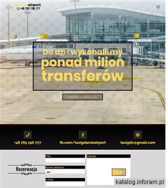 Taxi Gdańsk Lotnisko