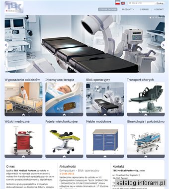 TBKmedical - Łóżka szpitalne