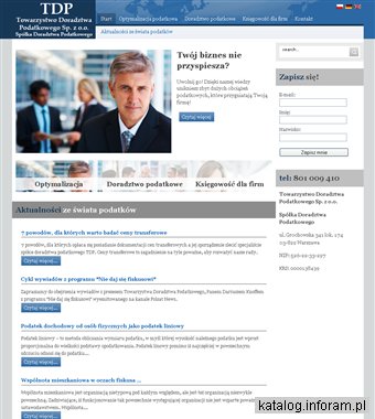 Doradztwo podatkowe Warszawa - Towarzystwo Doradztwa Podatkowego