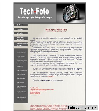 Serwis aparatów canon