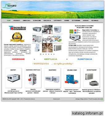 Ogrzewanie - wentylacja - klimatyzacja urządzenia - producent