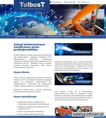 Łączenie światłowodów - Telbest