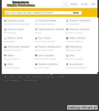 Książka Telefoniczna - spis firm