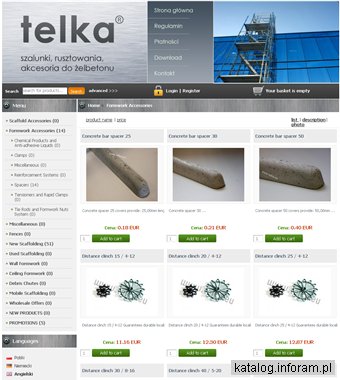 Rusztowanie, doka, telka