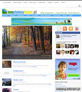 Blog turystyczno - przyrodniczy