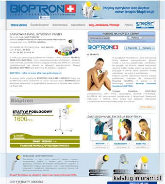Oficjalny dystrybutor Zepter Medical - lamp bioptron, koloroterapia