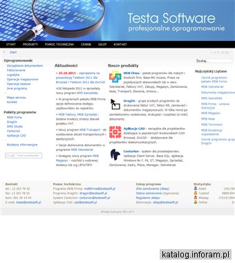 Testa Software - profesjonalne oprogramowanie