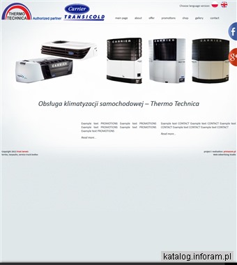 www.thermotechnica.pl Agregaty chłodnicze