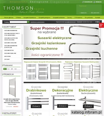 THOMSON grzejniki elektryczne małopolskie