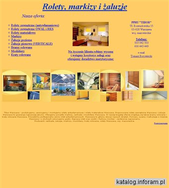 Markowe verticale Tibor Warszawa