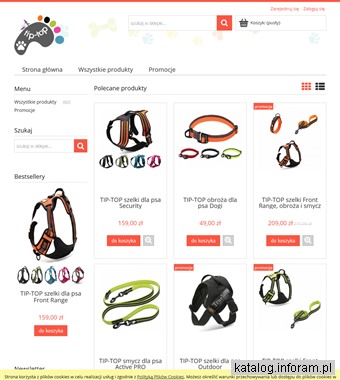 Akcesoria dla psów sportowych - Tip-Top.24.pl