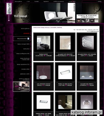 Piękne lampy wiszące