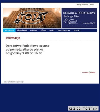 Toja doradztwo podatkowe